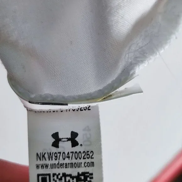 Under Armour " show your power" tank top white pink woman's size XL - Picture 6 of 10